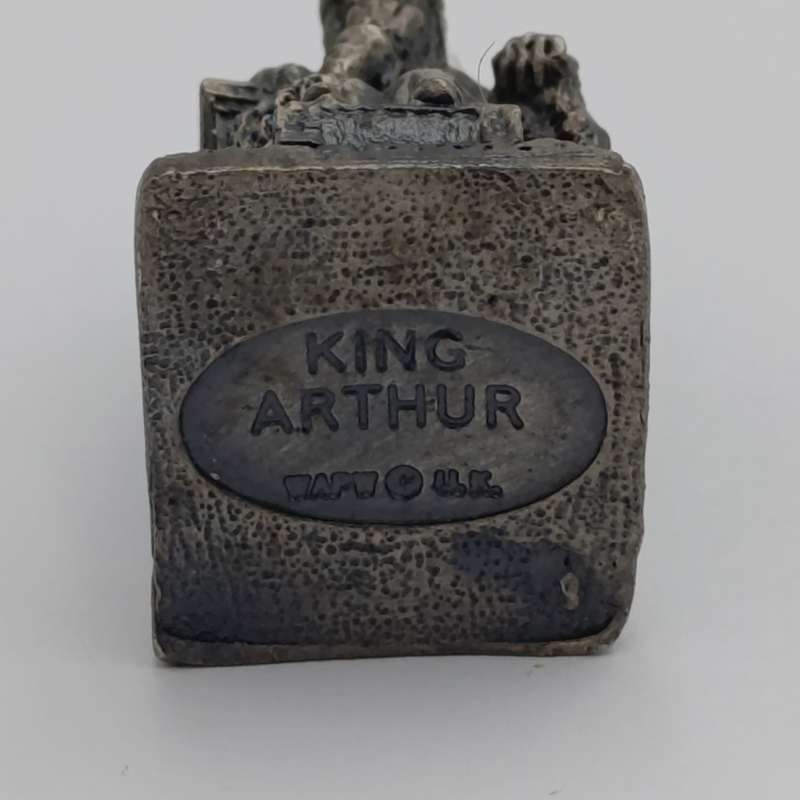 The Tudor Mint Meth and Magic King Arthur figurine in box