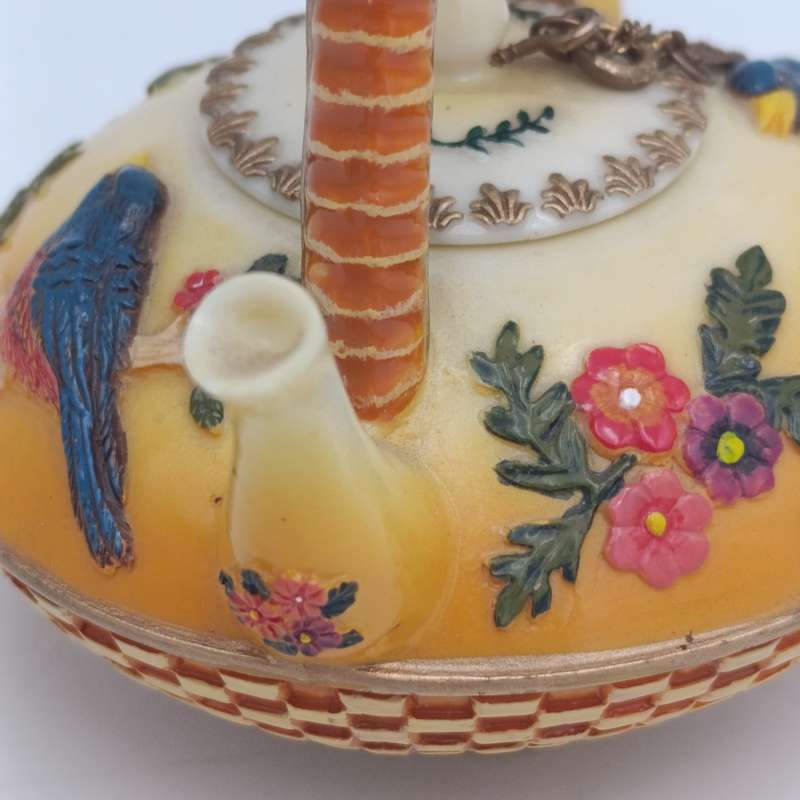 Nini miniature collectible resin teapot