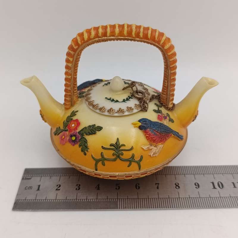Nini miniature collectible resin teapot