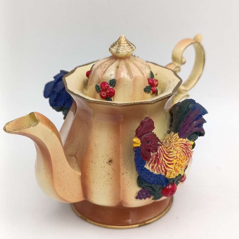 Nini Miniature collectible resin teapot