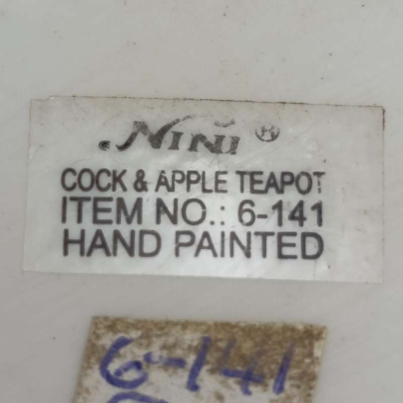 Nini Miniature collectible resin teapot