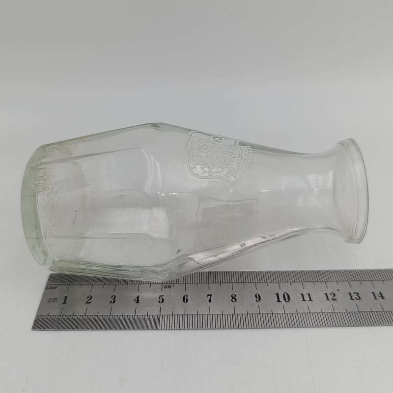 Vintage Pepsi/Canada Dry glass decanter for one
