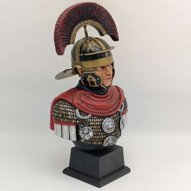 Verlinden Models Roman Chief Centurion Primus Pilus handpainted Resin bust - scale 1/3