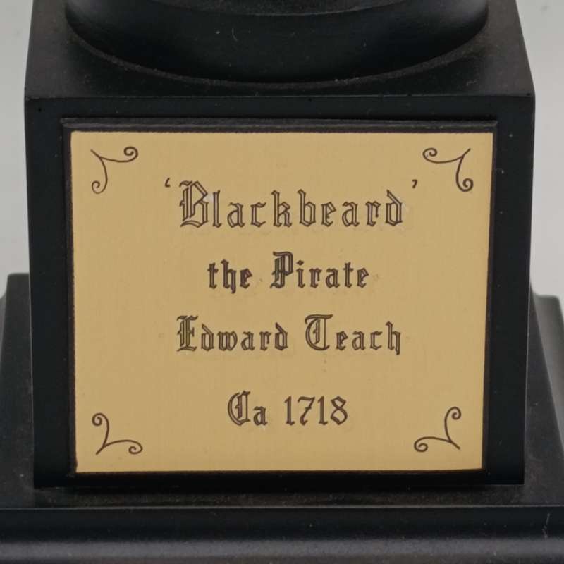 Blackbeard The Pirate handpainted resin model - scale 1/6 - Fort Duquesne Military Miniatures