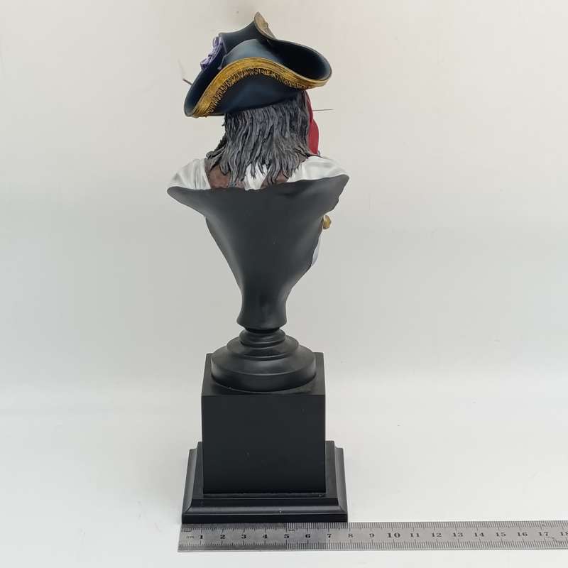 Blackbeard The Pirate handpainted resin model - scale 1/6 - Fort Duquesne Military Miniatures