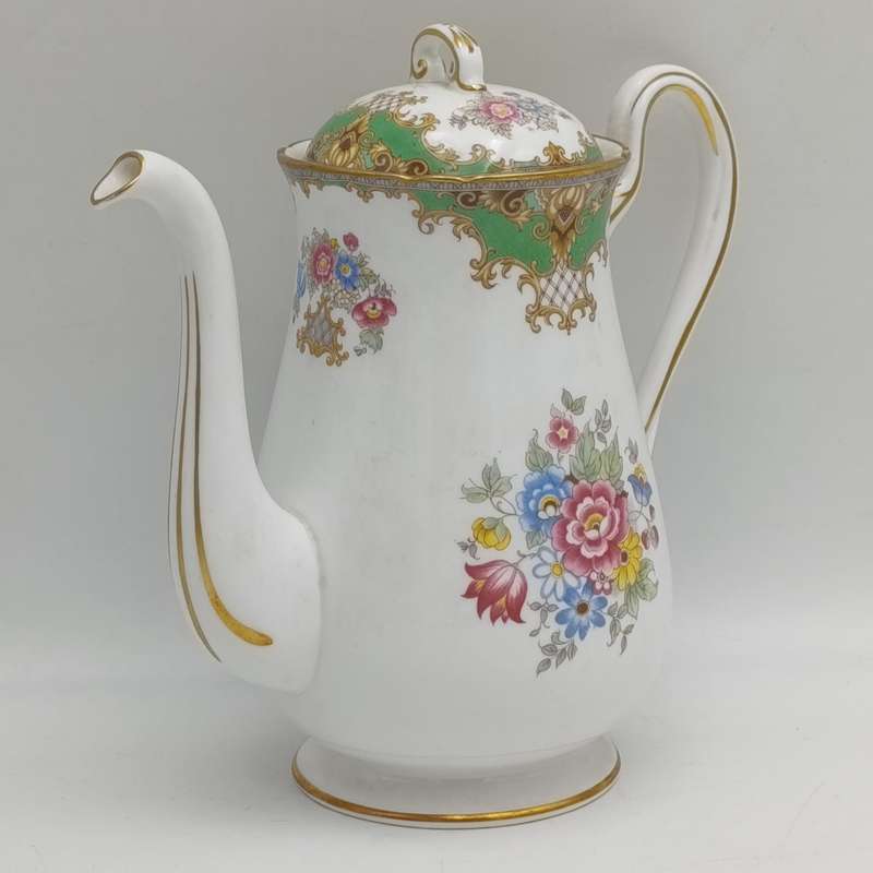 Vintage Shelley Sheraton 16-piece coffee set