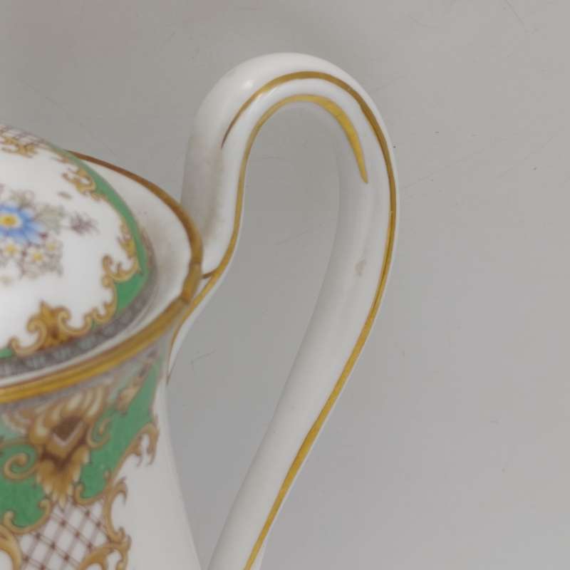 Vintage Shelley Sheraton 16-piece coffee set
