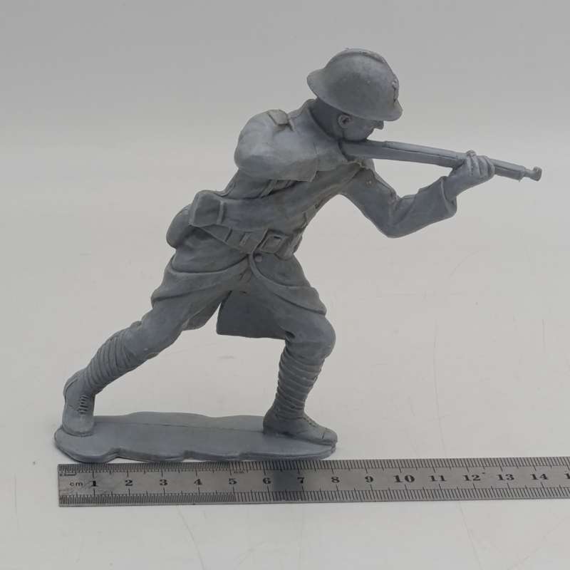Marx Toys WW1 French toy soldier - 6 inch