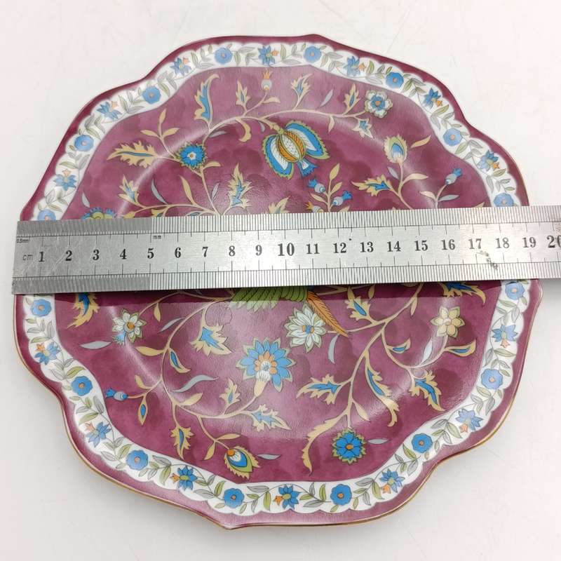 Vintage Japanese porcelain plate