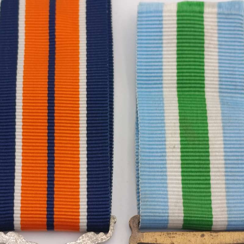 Pair of SADF General Service and Unity medals