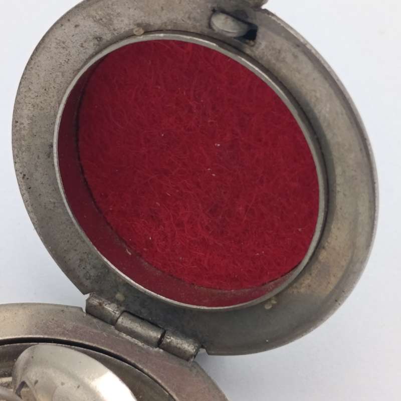 Vintage pocket ink stamp holder