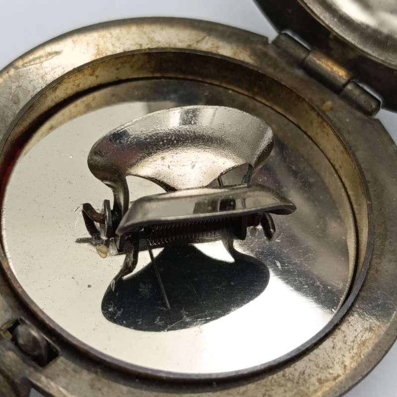 Vintage pocket ink stamp holder