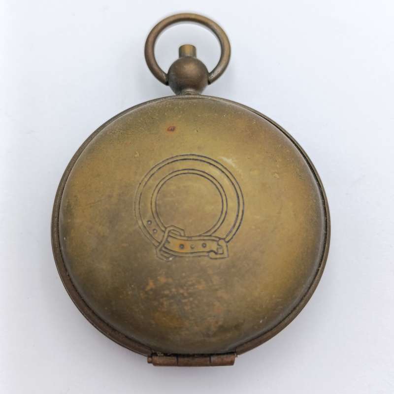 Vintage pocket ink stamp holder