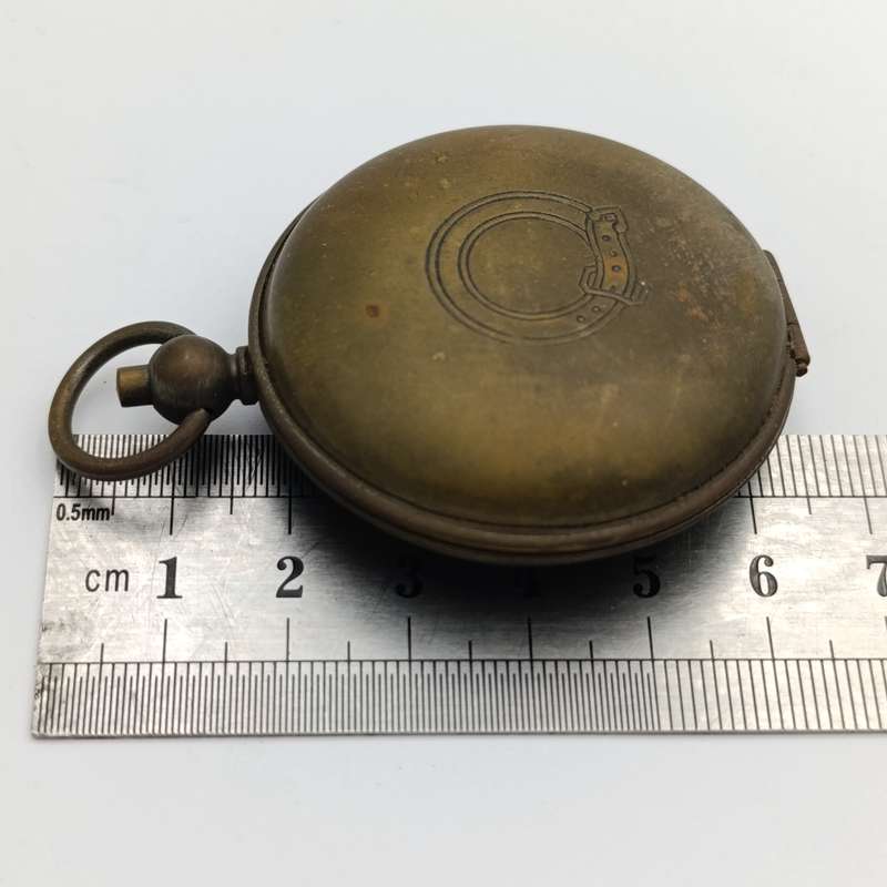 Vintage pocket ink stamp holder