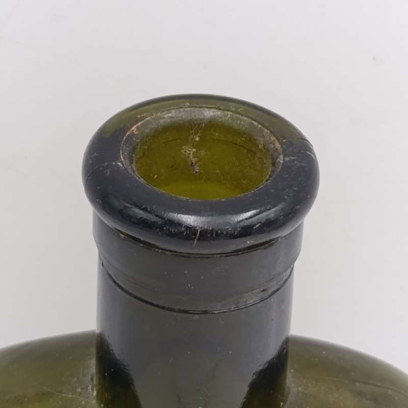 Lot of 3 sizes Green poison bottles - English + Afrikaans