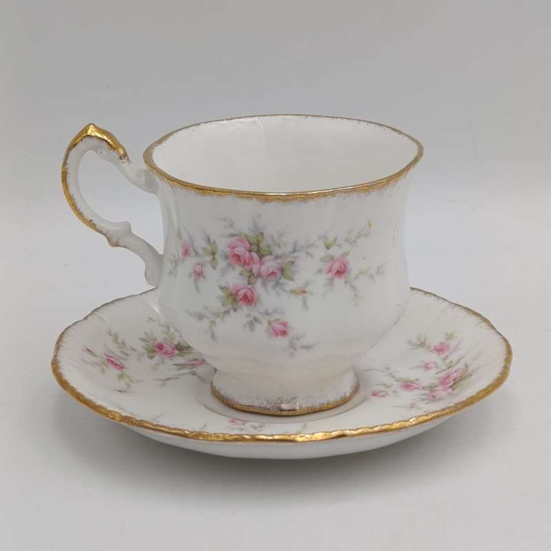 Vintage Paragon Victoriana Rose cup and saucer
