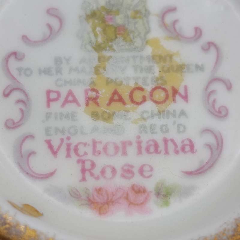 Vintage Paragon Victoriana Rose cup and saucer