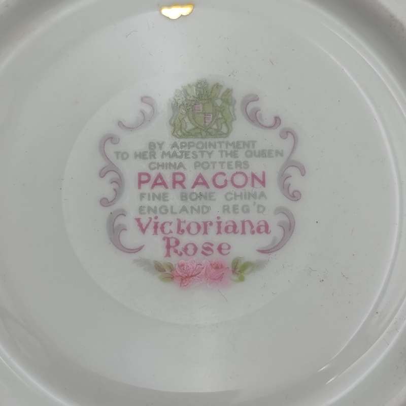 Vintage Paragon Victoriana Rose cup and saucer