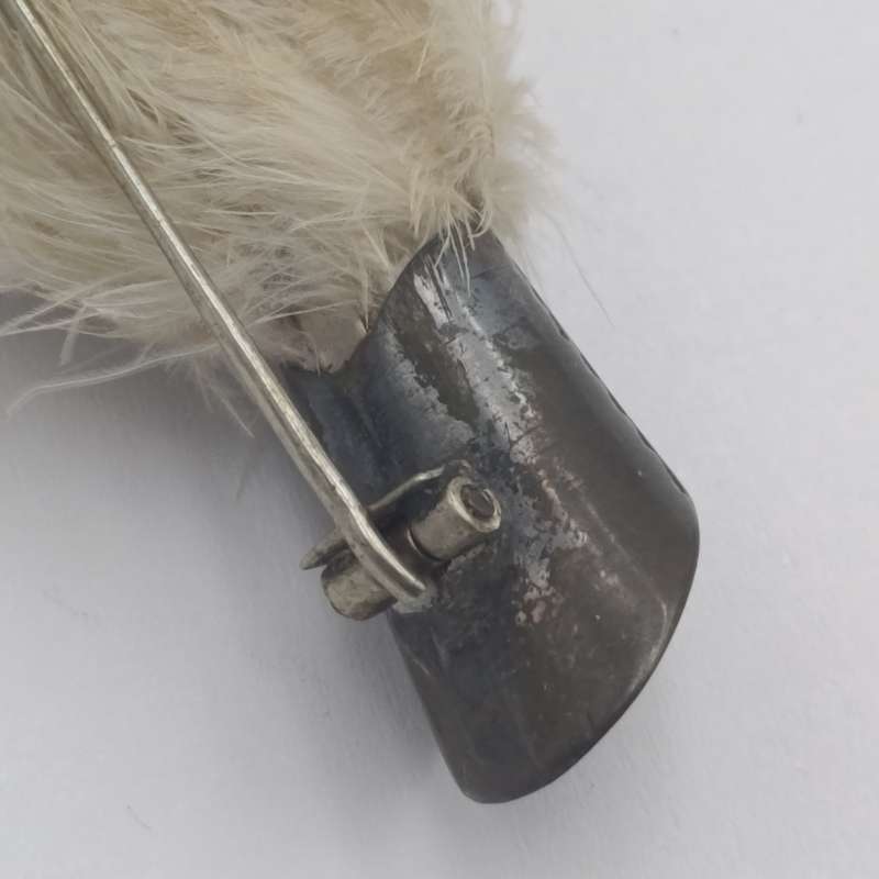 Scottish lucky Grouse claw brooch