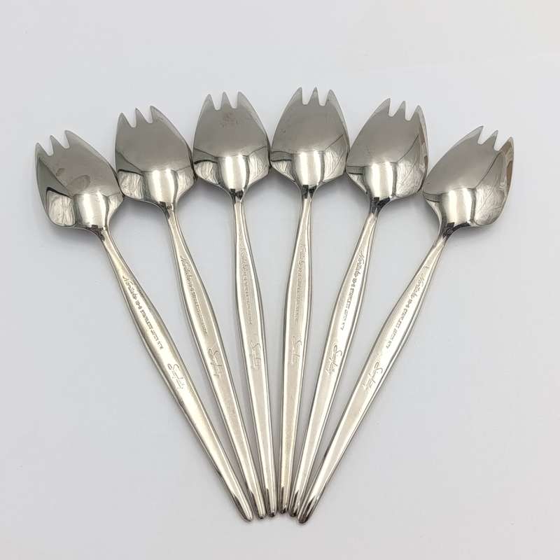 Lot of 6 Noritake fork spoons