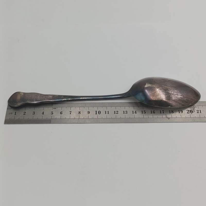 Lot of 6 vintage HF&Co extra large table spoons