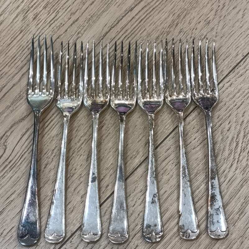 Silverplated 48-piece Dutchess set