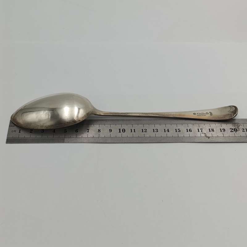 Lot of 6 Large table spoons JS Bros EPNS in original box