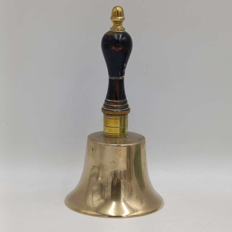 Vintage brass hand bell