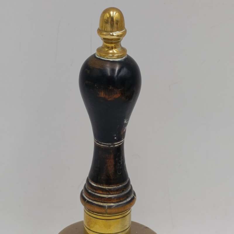 Vintage brass hand bell