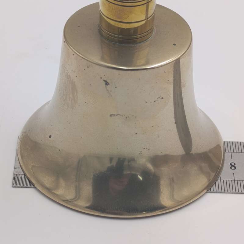 Vintage brass hand bell