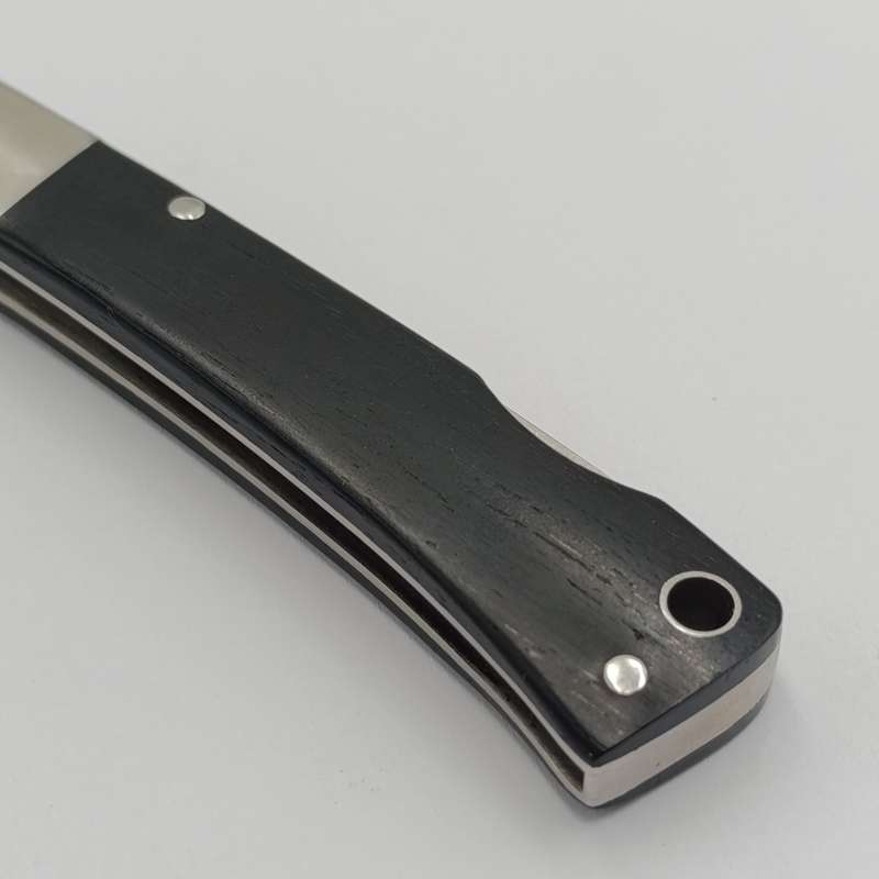 Shika handmade pocket knife by Rian Labuschagne in box - marked Wilhelm Els on blade