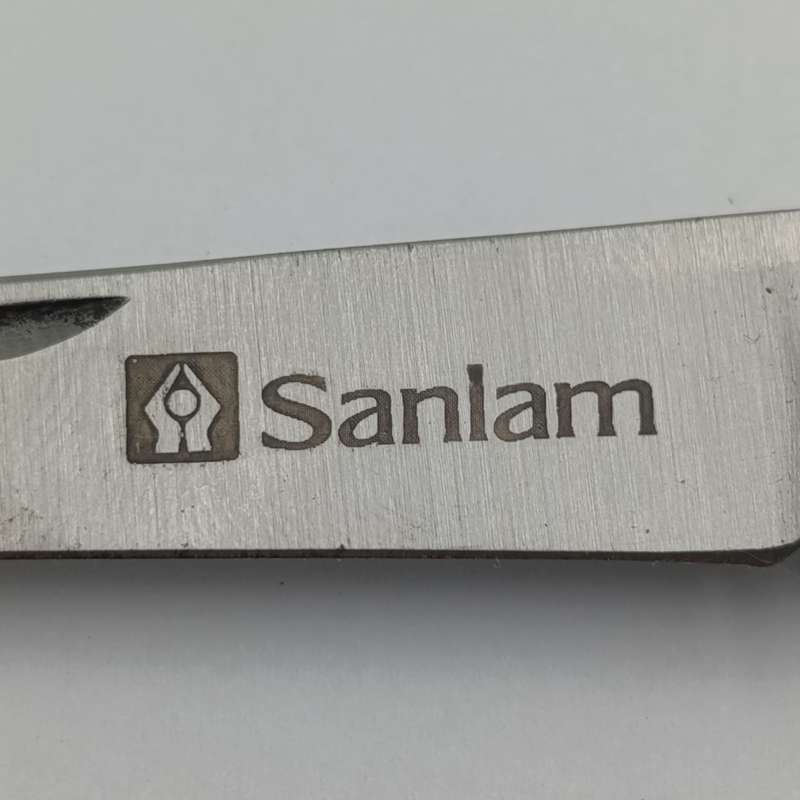 Joseph Rodgers pocket knife in box - Sanlam branding on on blade