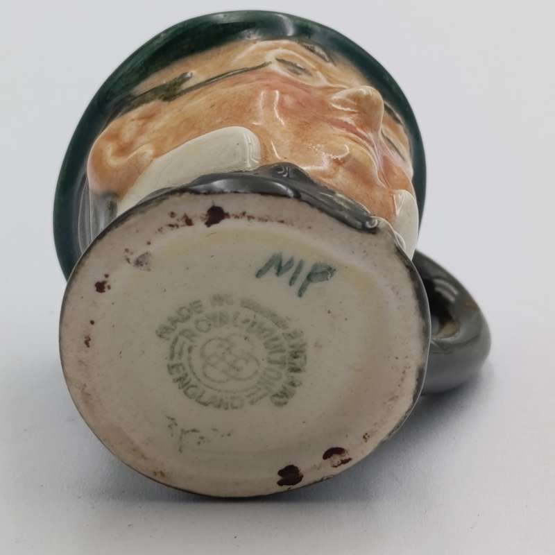 Miniature Royal Doulton toby jug