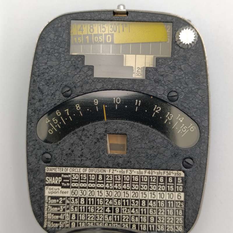 Vintage Electro Bewi photography light meter