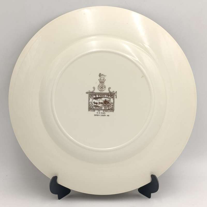 Royal Doulton Old English Coaching scenes porcelain plate