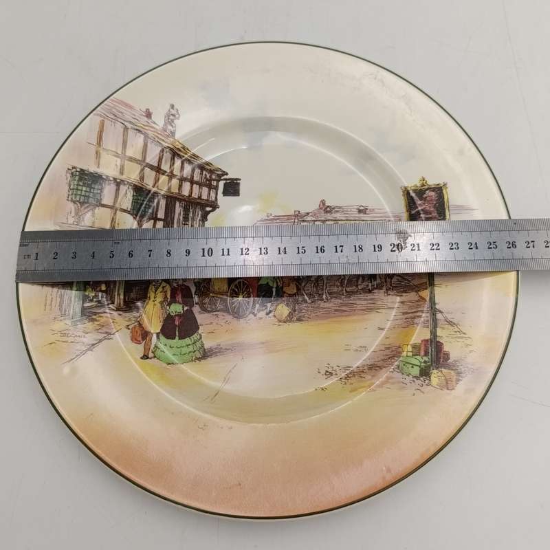Royal Doulton Old English Coaching scenes porcelain plate