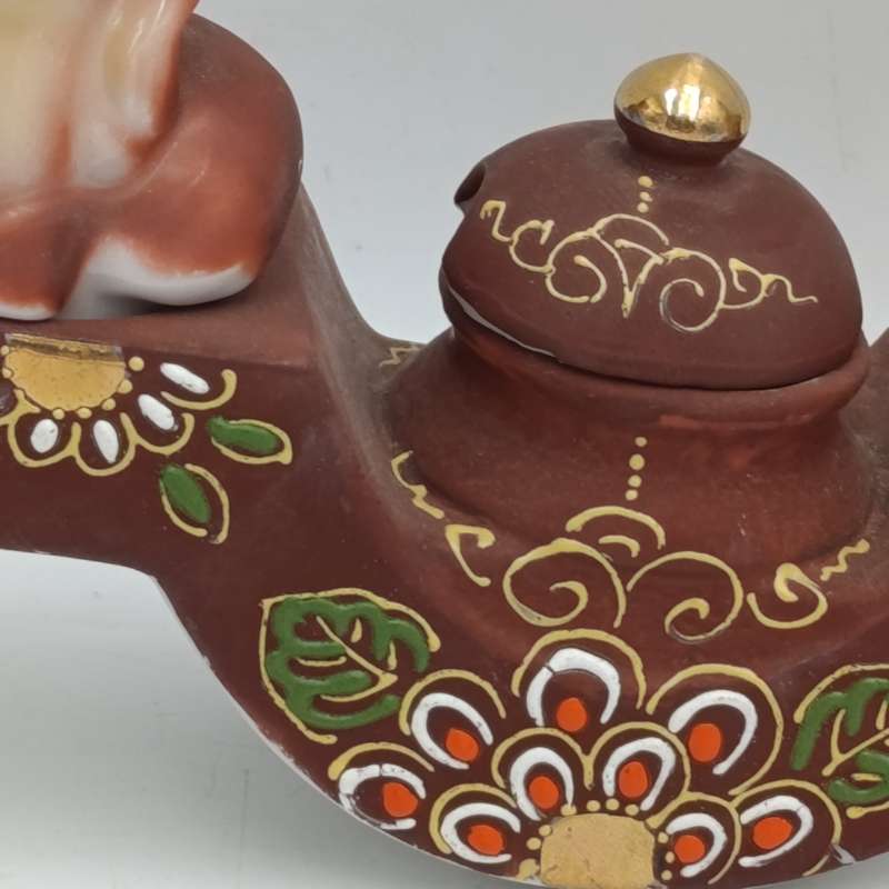 Vintage Chipmunk salt and pepper condiment set