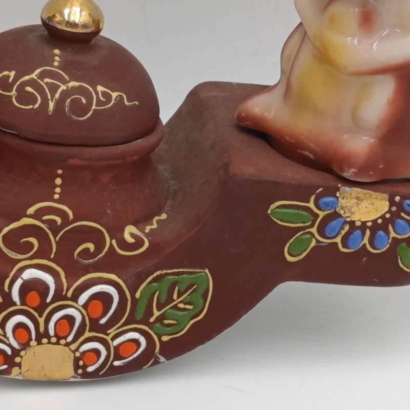 Vintage Chipmunk salt and pepper condiment set