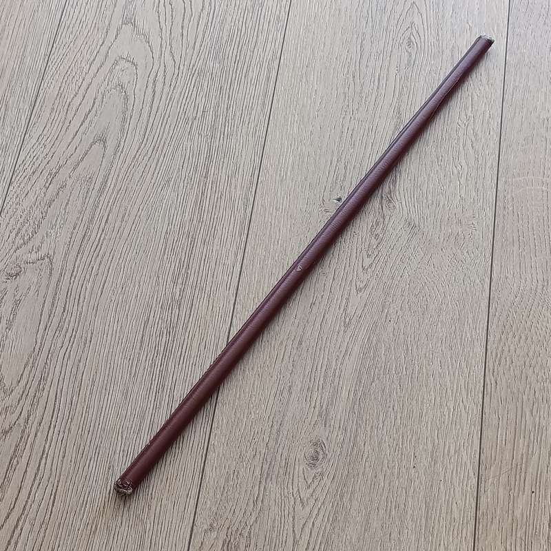 SADF brown leather swagger stick