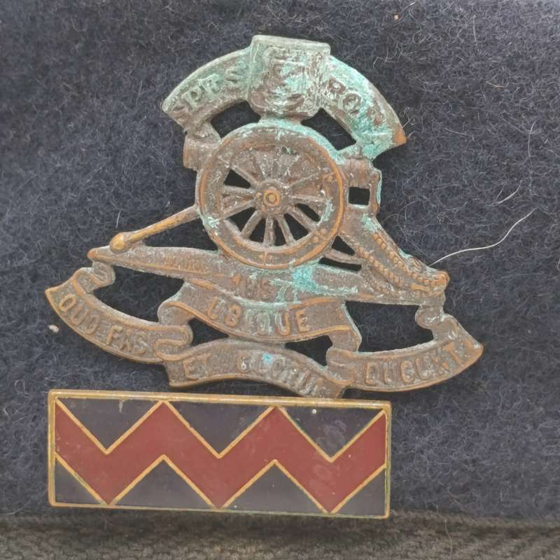 SADF Cape Field Artillery beret with badges