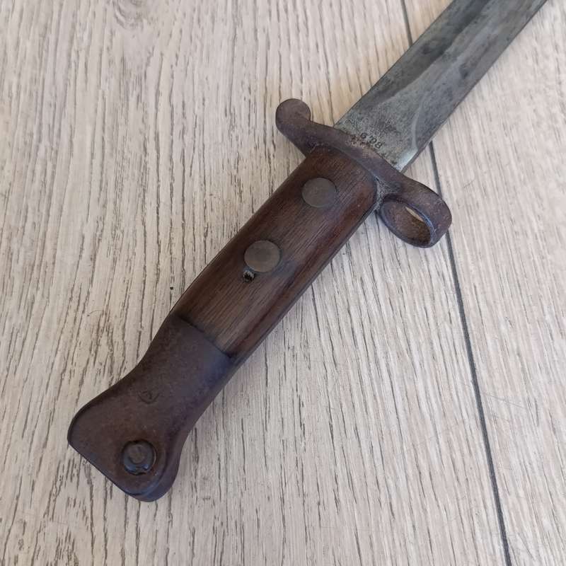 Boer War Enfield P1888 Pattern, 303 bayonet with Scabbard - issued June 1898
