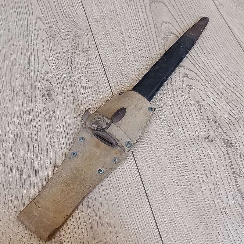 Boer War Enfield P1888 Pattern, 303 bayonet with Scabbard - issued June 1898