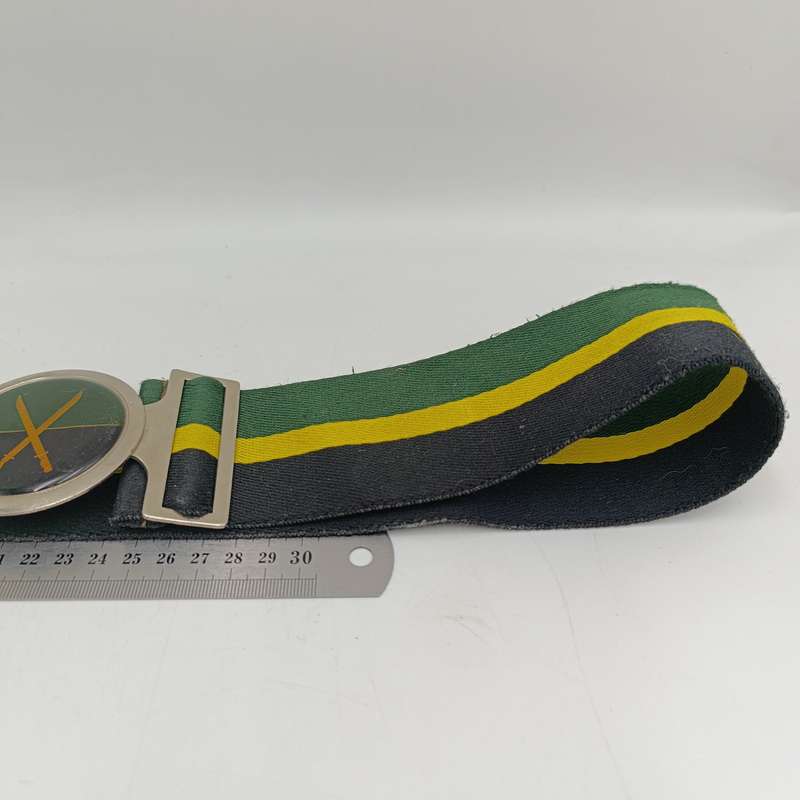 SA Infantry School Stable belt and buckle