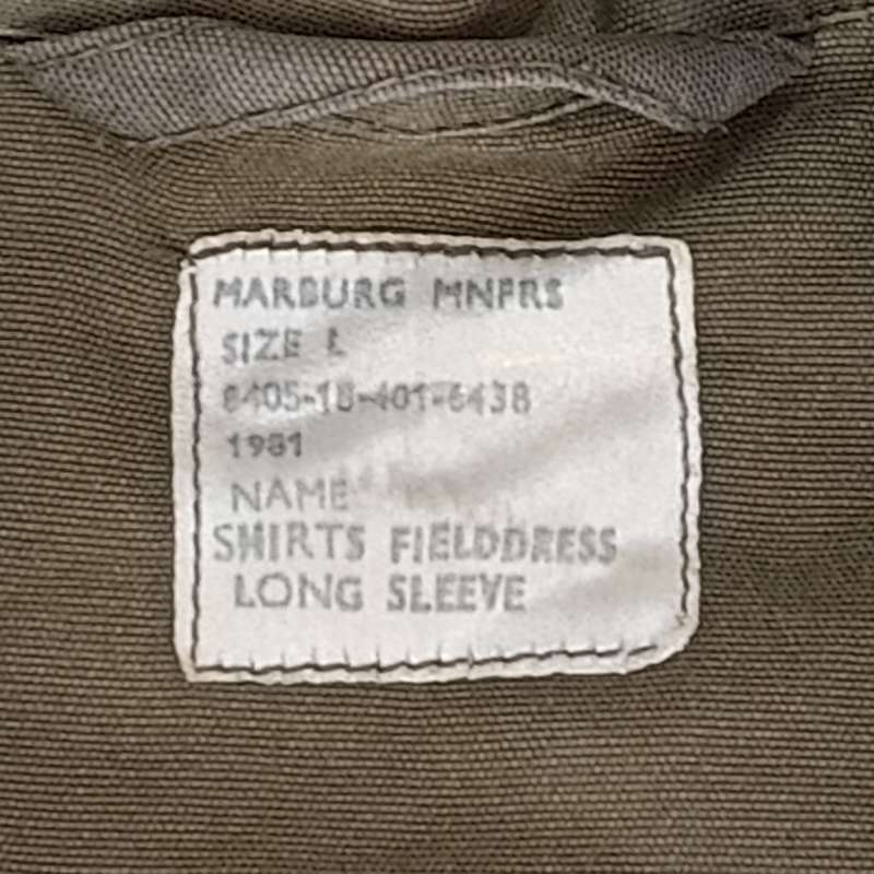 SADF Nutria long sleeve shirt - size large