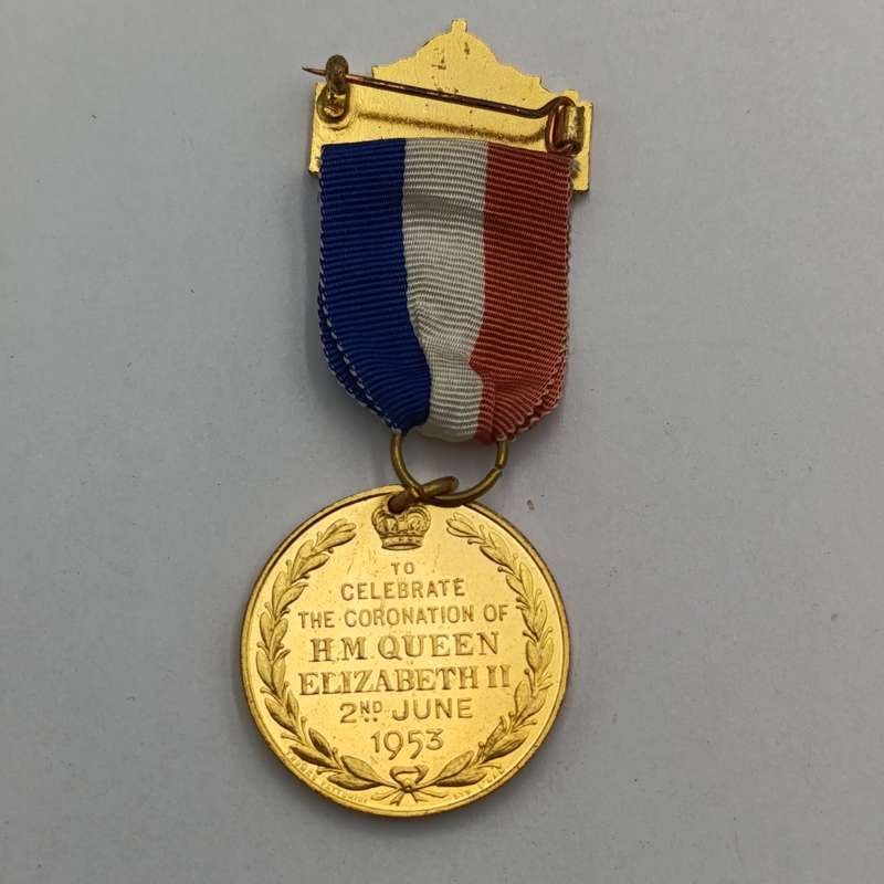 1953 Queen Elizabeth coronation medal with Umtali clasp