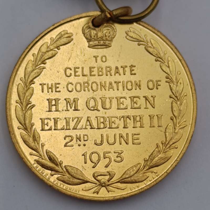1953 Queen Elizabeth coronation medal with Umtali clasp