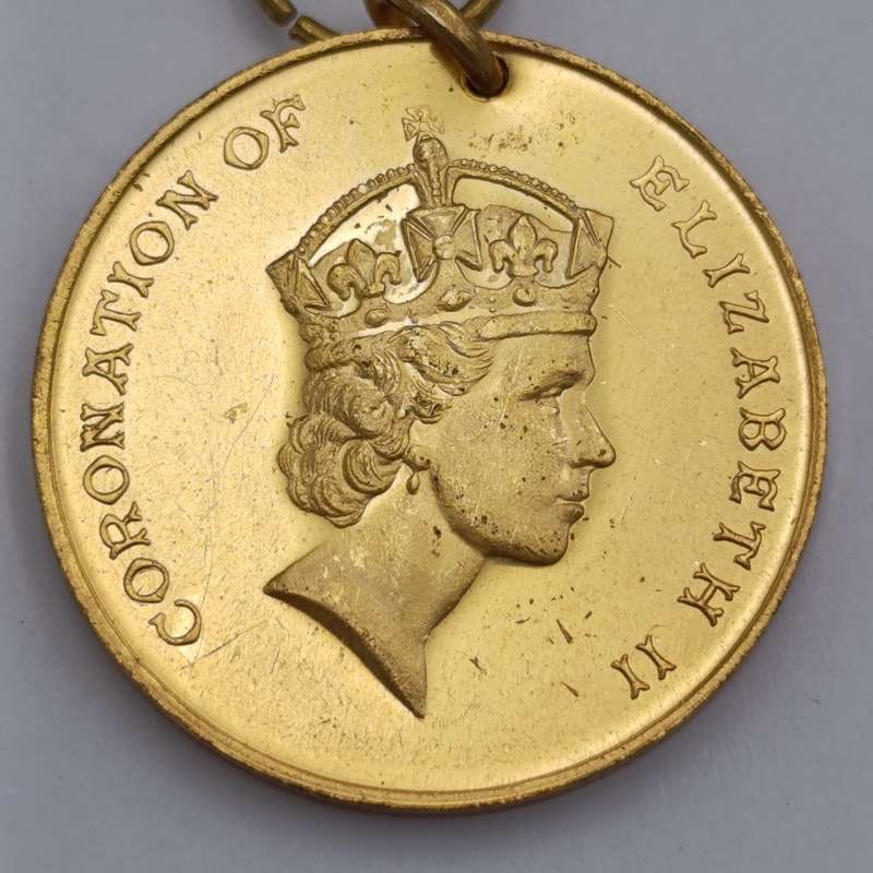 1953 Queen Elizabeth coronation medal with Umtali clasp