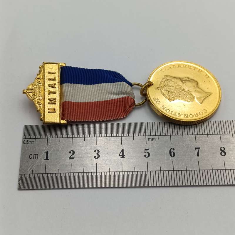1953 Queen Elizabeth coronation medal with Umtali clasp