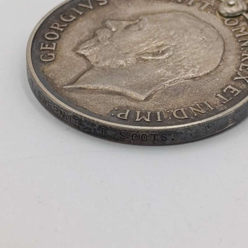 WW1 War Medal issued to 1962 Pte. T Sweenie, Royal Scots
