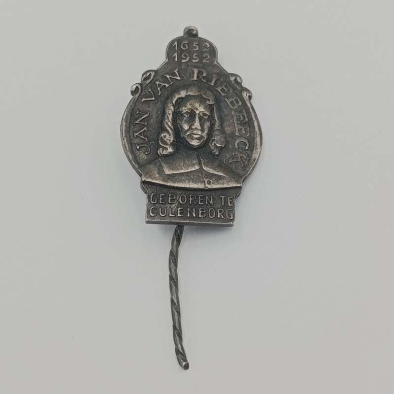 1652-1952 Jan van Riebeeck Sterling silver stick pin